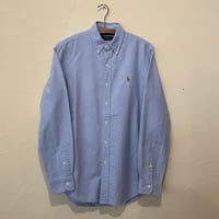 "RALPH LAUREN" light blue shirt