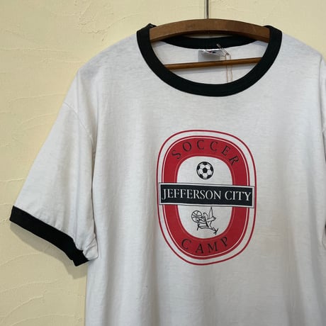 "JERZEES soccer" linger Tshirt