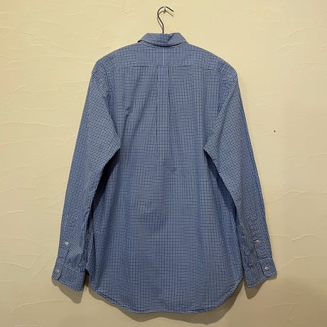 ”RALPH LAUREN” blue check shirt