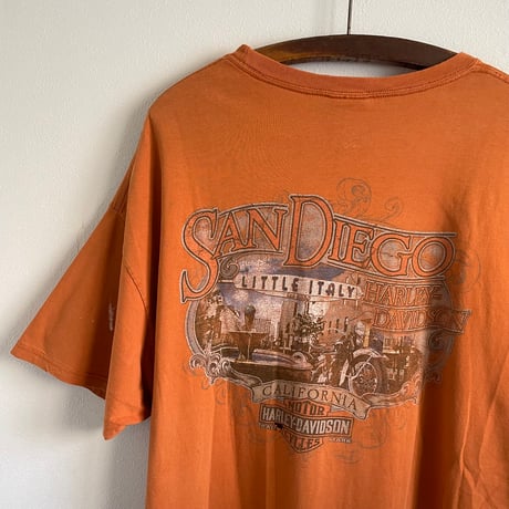 "HARLEY" orange Tshirt