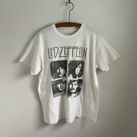 "LED ZEPPELIN" white Tshirt
