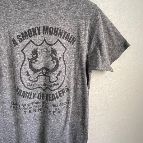 "HARLEY" gray back print Tshirt