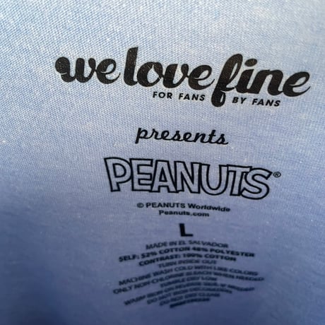 "PEANUTS rainbow" Tshirt