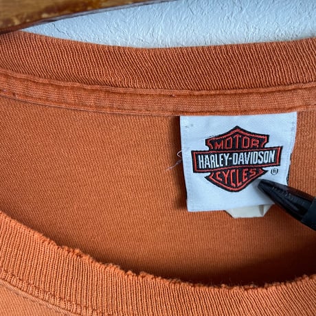 "HARLEY" orange Tshirt