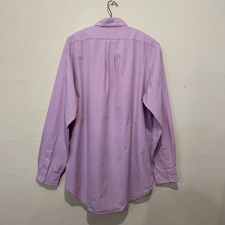 ”RALPH LAUREN” pink check shirt