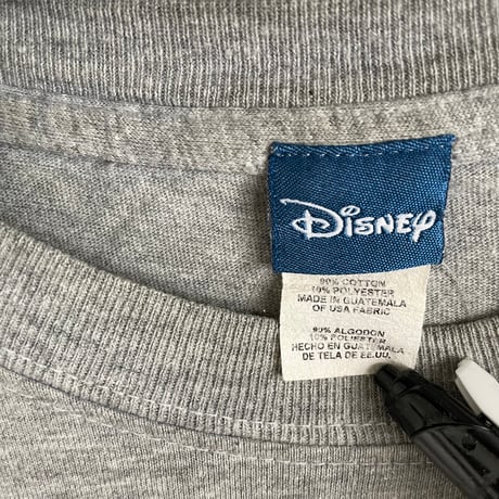 "Disney character" gray Tshirt