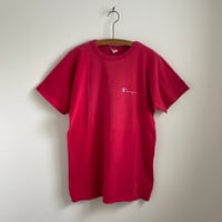"champion" red 80's 90'sTshirt