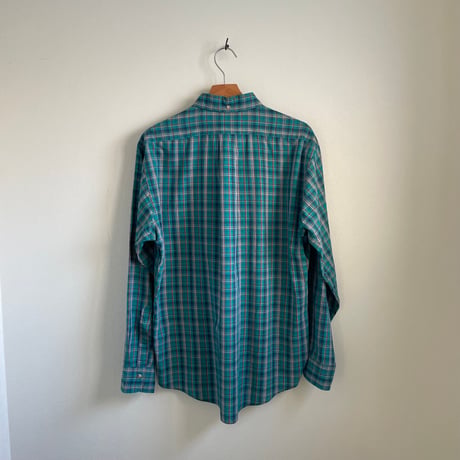"GANT green" check shirt