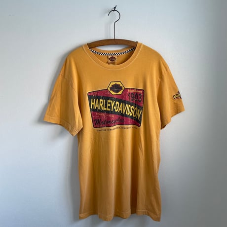 "HARLEY" yellow Tshirt