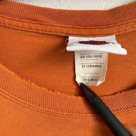 "HARLEY" orange Tshirt