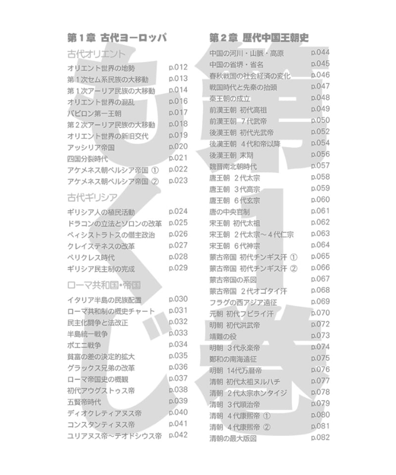 神野の世界史劇場（旺文社版 / 学びエイド版）上下2巻セット | 世界史