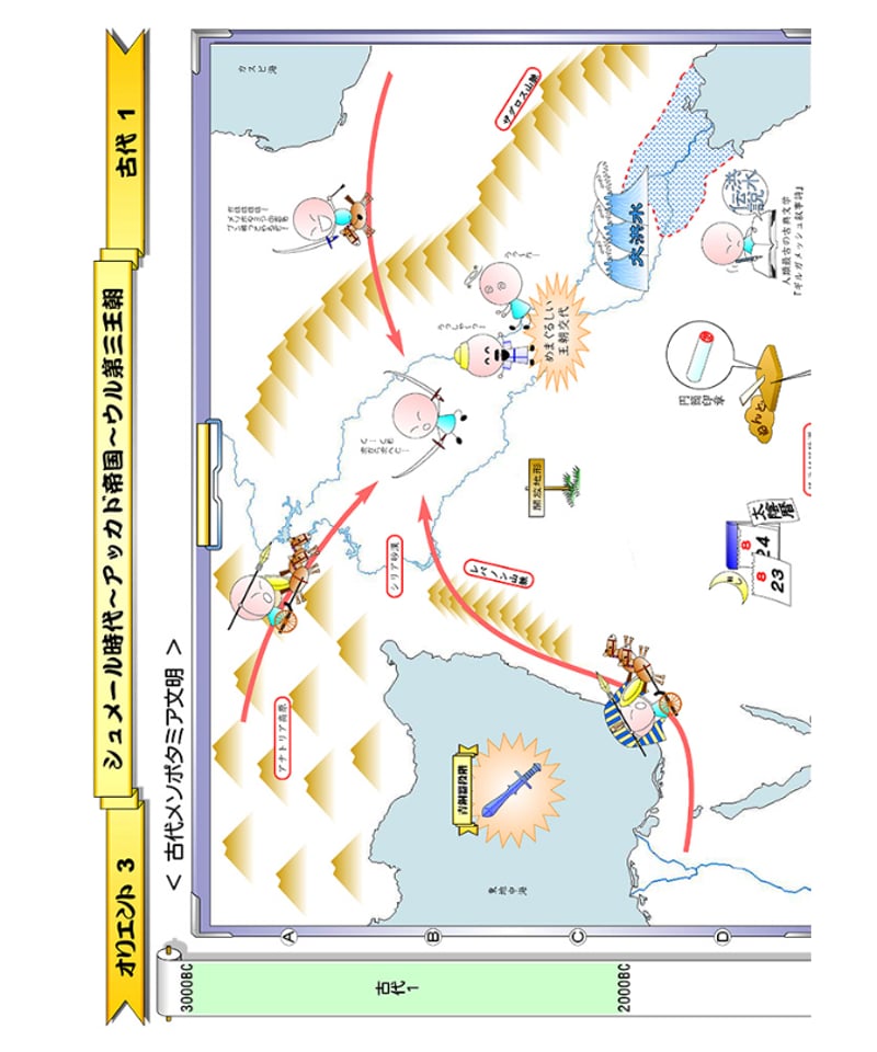神野の世界史劇場（神野塾版）第1巻 古代文明編 (分冊版)上下2巻セット