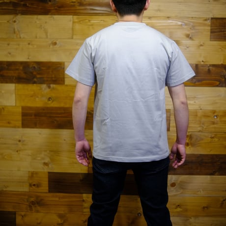 sugi’s Tシャツ　ライトグレー　「walk」