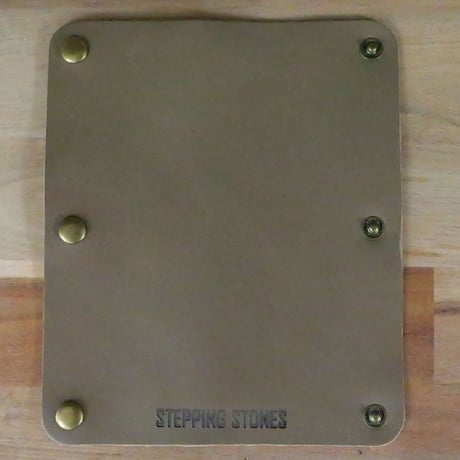 STEPPING STONES  CB缶カバー　gray  X  choco