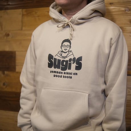 sugi’s パーカー　サンドベージュ　「sugichan」