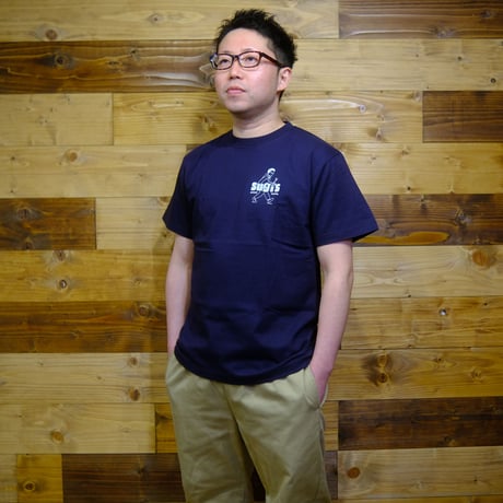 sugi’s Tシャツ　ネイビー　「walk」