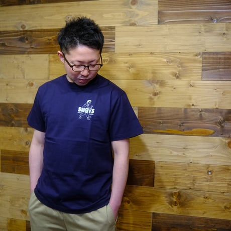 sugi’s Tシャツ　ネイビー　「walk」