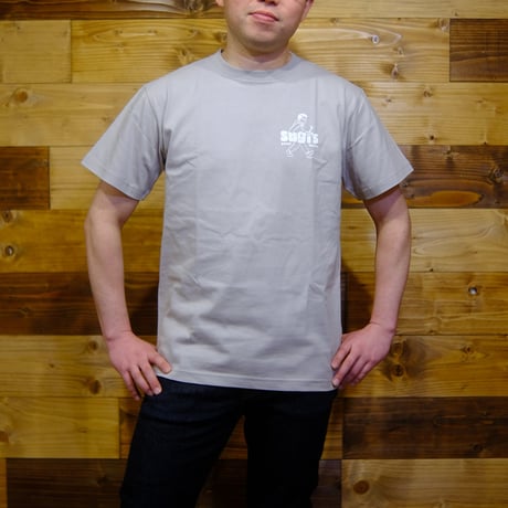 sugi’s Tシャツ　ライトグレー　「walk」