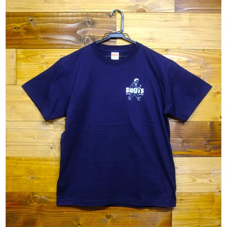 sugi’s Tシャツ　ネイビー　「walk」