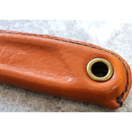 SUGI`S　レザーグリップ付モンキレンチ　キャメル