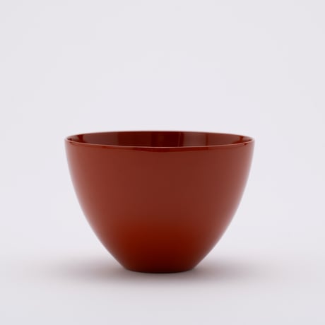 蒔絵「不二」漆まり（朱色）φ10.5cm
