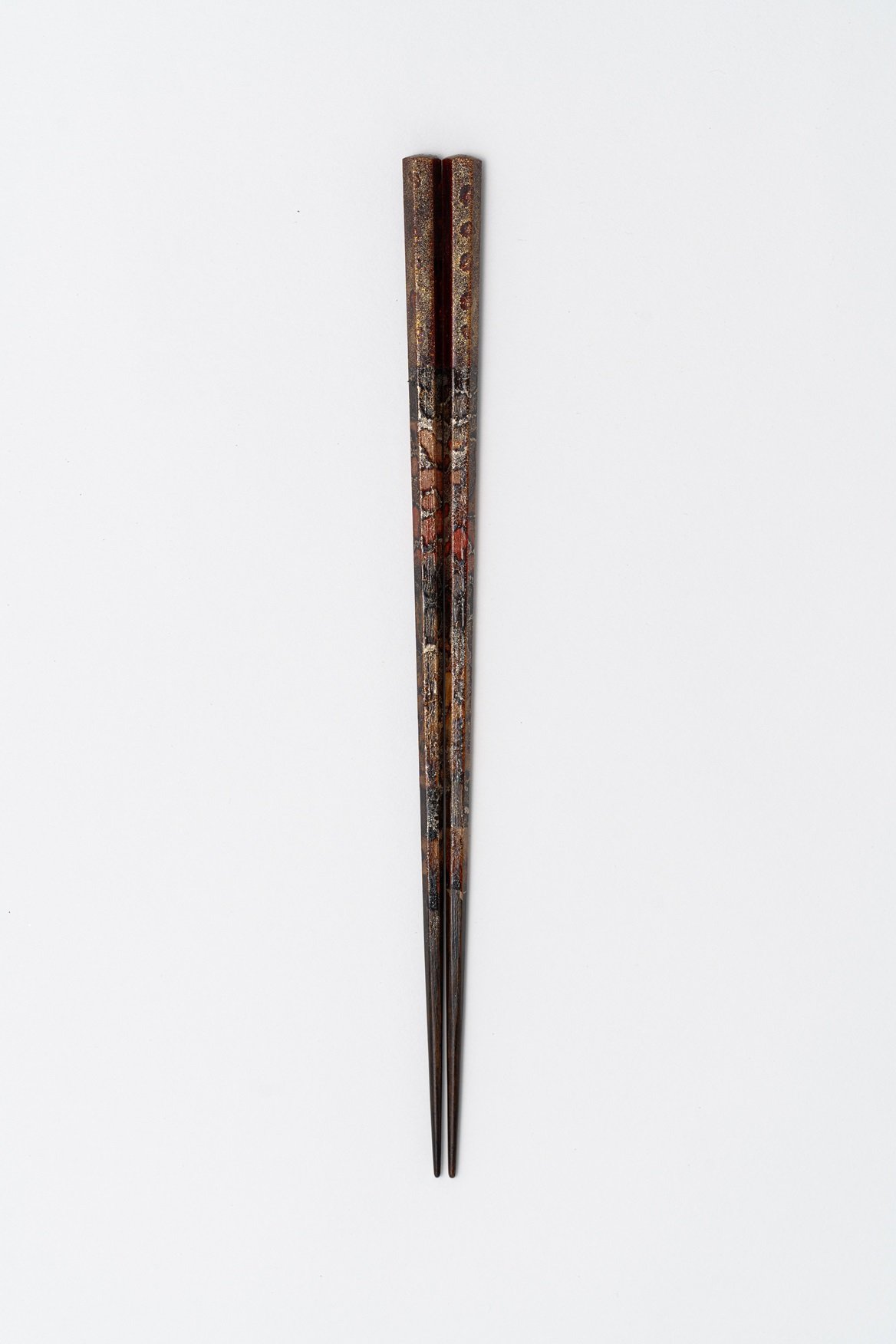 蒔絵御箸 「紅空輝く」 紅色 24cm | 三田村家 特別販売品ページ