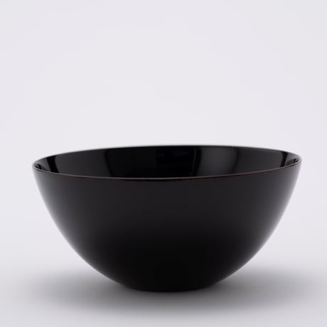 蒔絵「不二」平まり（黒色）φ12.5cm