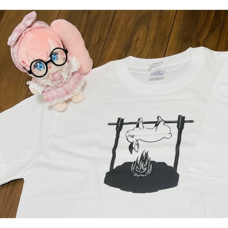 Re:vius Management / しろうさ-L/S Tee
