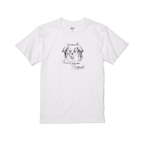 Re:vius Management / Australian Shepherdの顔Tシャツ - S/S Tee,L/S Tee,ToteBag