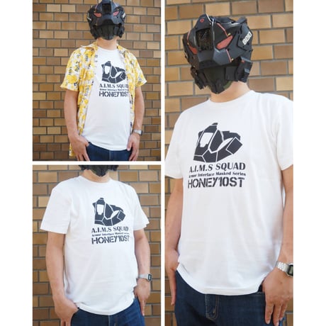 Re:vius Management / ハニトーデザインメカヘッドアイコンTシャツ - S/S Tee,L/S Tee,ToteBag