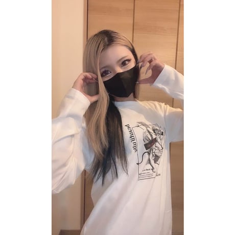 Re:vius Management / 【DEVIGEL】-Rem(Flower Chest)produce - L/S Tee