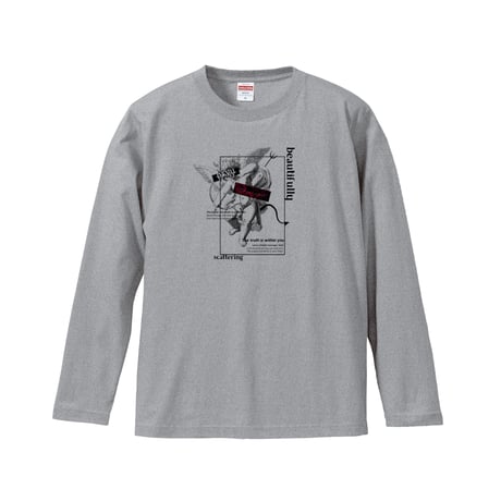 Re:vius Management / 【DEVIGEL】-Rem(Flower Chest)produce - L/S Tee