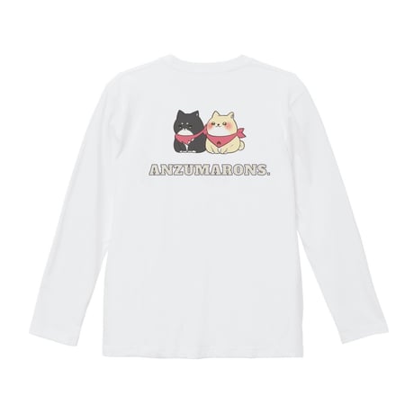Re:vius Management / 【THE CHARIOT.】 あんずまろんず進展する まろとあんこのロンT-ちゃんと進むよ- - L/S Tee