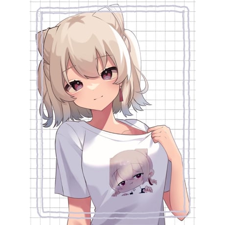 Re:vius Management / 猫森すてらイメージTシャツ - S/S Tee
