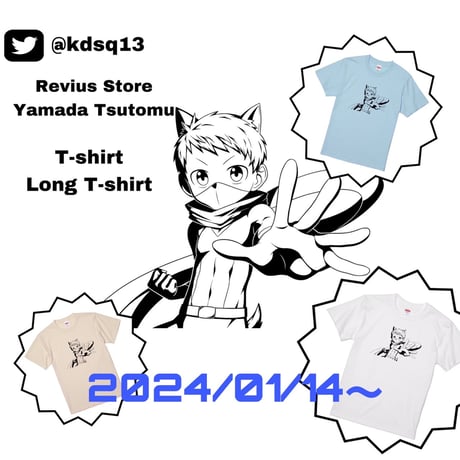 Re:vius Management / 山田つとむ-L/S Tee