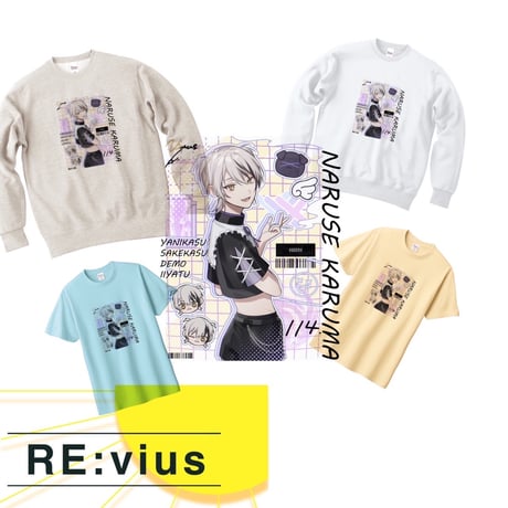 Re:vius Management / 成瀬カルマ-S/S Tee