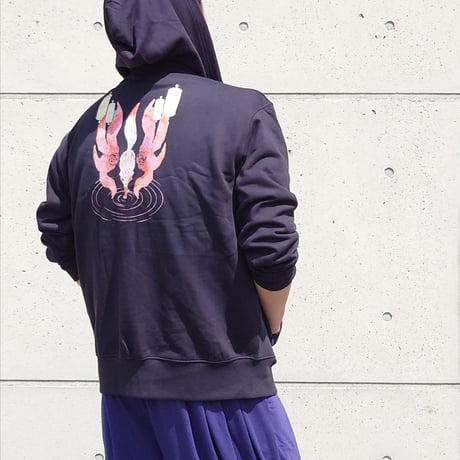 Re:vius Management / 顕現するは九尾の狐 - Zip Hoodie