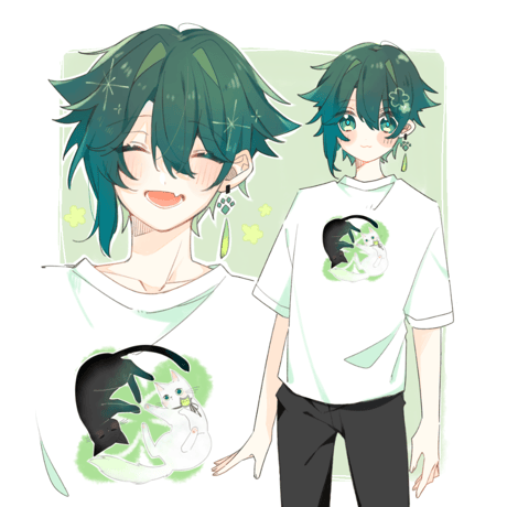 Re:vius Management / ねこ田Tシャツ - S/S Tee
