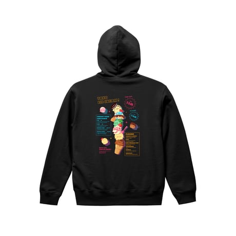 Re:vius Management / 鯨蛸『TAKO ICE CREAM!』 - Hoodie