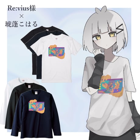 Re:vius Management / 琥蓬こはる - S/S Tee,L/S Tee,Zip Hoodie