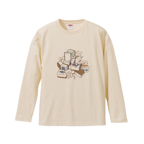 Re:vius Management / 麻雀牌と暮らす猫 - L/S Tee