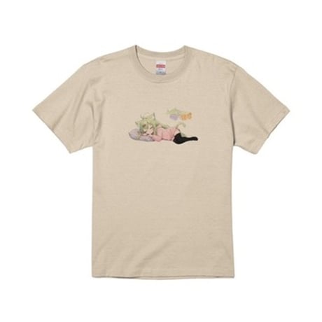Re:vius Management / 寝るたまなつちゃんTシャツ- S/S Tee