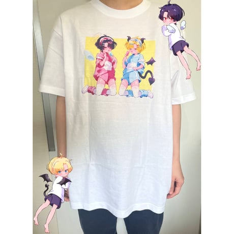 Re:vius Management / テンシ・アクマ初グッズTシャツ - S/S Tee,L/S Tee,ToteBag