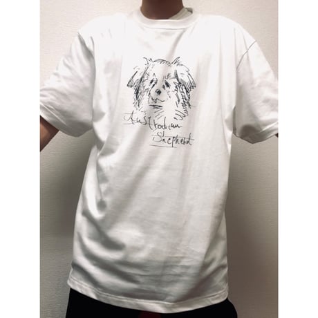 Re:vius Management / Australian Shepherdの顔Tシャツ - S/S Tee,L/S Tee,ToteBag