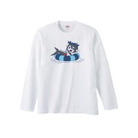 Re:vius Management / サメ人魚Tシャツ - L/S Tee