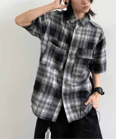 RUSTNOISE CHECK SHIRT /3color