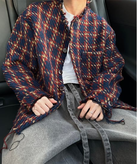 FRAYED EDGE BOHEMIAN JACKET