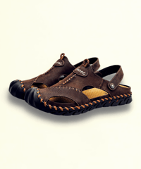 CROSS BORDER LEATHER SANDALS /4color