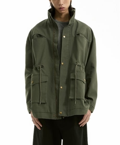 MILITARY MID-LENGTH JACKET