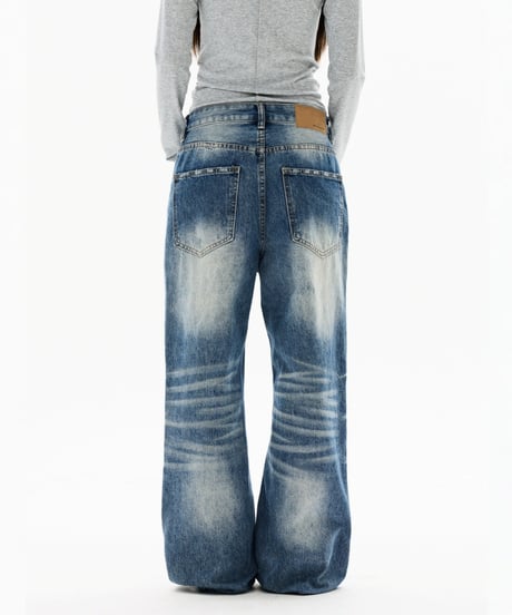 GRUNGEFADE STRAIGHT DENIM